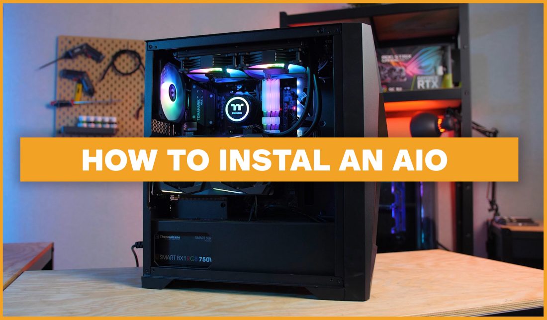 AIO install Thermaltake Blog