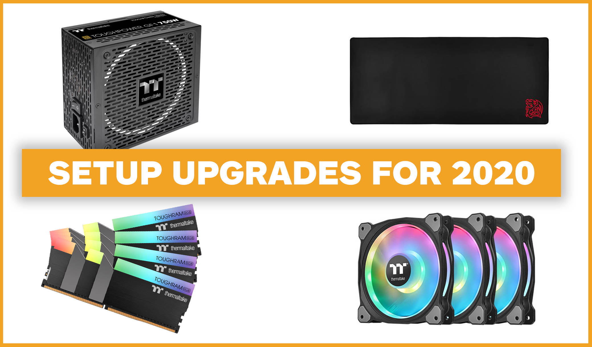 5 Easy Upgrades For Your Pc Setup Thermaltake Blog